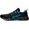 MEN'S ASICS GEL-Quantum 90 BLACK/ISLAND BLUE