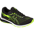 MEN'S ASICS GT-1000 7 BLACK/HAZARD GREEN