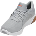 MEN'S ASICS GEL-Kenun Knit MID GREY/LAVA ORANGE