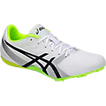 MEN'S ASICS HyperSprint 6 WHITE/ BLACK/ SAFETY YELLOW