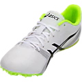 MEN'S ASICS HyperSprint 6 WHITE/ BLACK/ SAFETY YELLOW