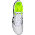 MEN'S ASICS HyperSprint 6 WHITE/ BLACK/ SAFETY YELLOW