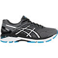 MEN'S ASICS GT-2000 5 (4E) CARBON/SILVER/ISLAND BLUE