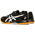 MEN'S ASICS GEL-ROCKET 9 BLACK/WHITE