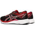 MEN'S ASICS GEL-EXCITE 6 BLACK/SPEED RED