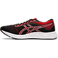 MEN'S ASICS GEL-EXCITE 6 BLACK/SPEED RED