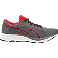 MEN'S ASICS GEL-EXCITE 6 STEEL GREY/CLASSIC RED