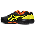 MEN'S ASICS GEL-GAME 7 BLACK/SOUR YUZU