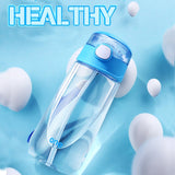 Straw Water Bottle
